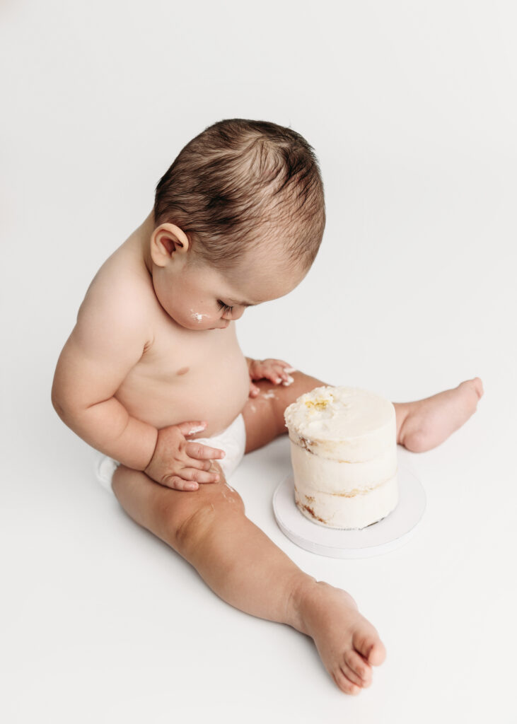Baby Cake Smash Photography